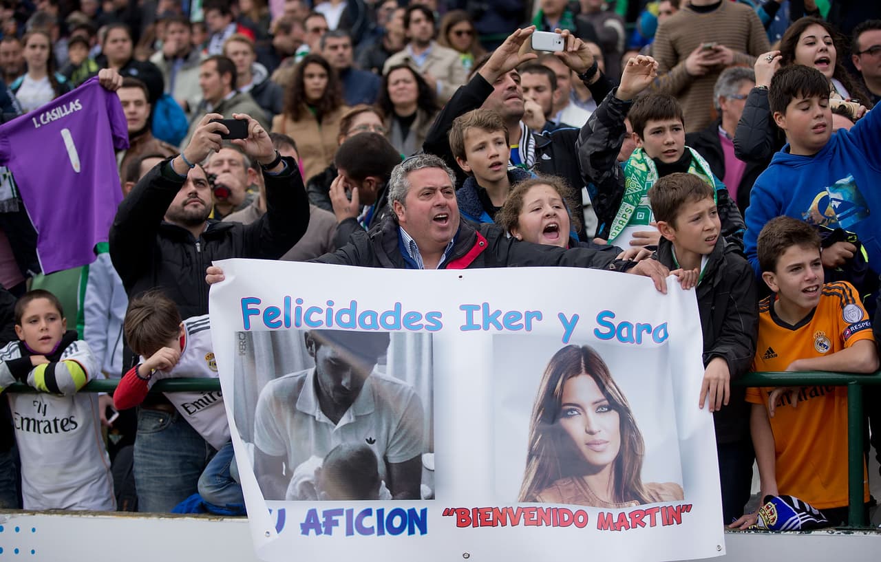 En 2016, Iker y Sara realizaron la presentación oficial de su primogénito, Martín.