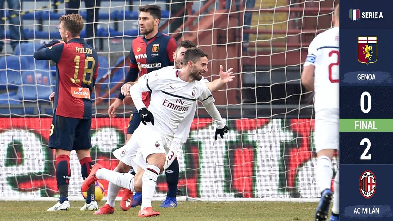 Los rossoneri volvieron a sonreír tras semanas complicadas.