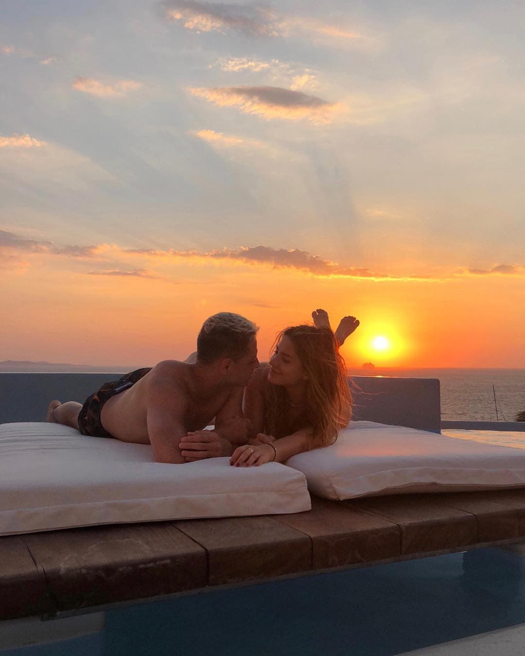 El 2019 los encontró muy enamorados y con la noticia de que iban a ser papás.