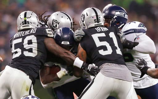 <b>32) Oakland Raiders (1-5)</b>. Vienen de caer 27-3 en Londres y cuando te preguntas si ya tocaron fondo los negro y plata parece ser que se esfuerzan por alcanzar una nueva marca de mediocridad.