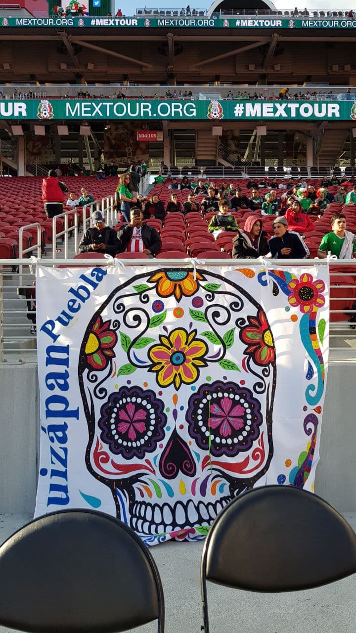 La fiesta y color de los fanáticos mexicanos prendió el ánimo para el partido del 'Tri' en el Levi's Stadium contra Islandia como preparación para el Mundial de Rusia 2018.