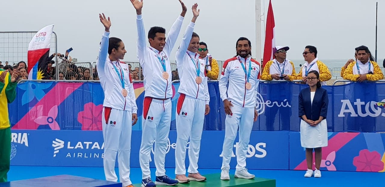 México suma otra medalla en Triatlón.