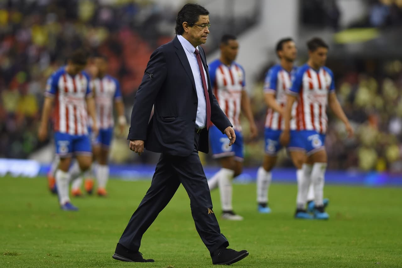 Luis Fernando Tena, DT de Guadalajara. Llegó hace dos jornadas, pero no ha ganado.