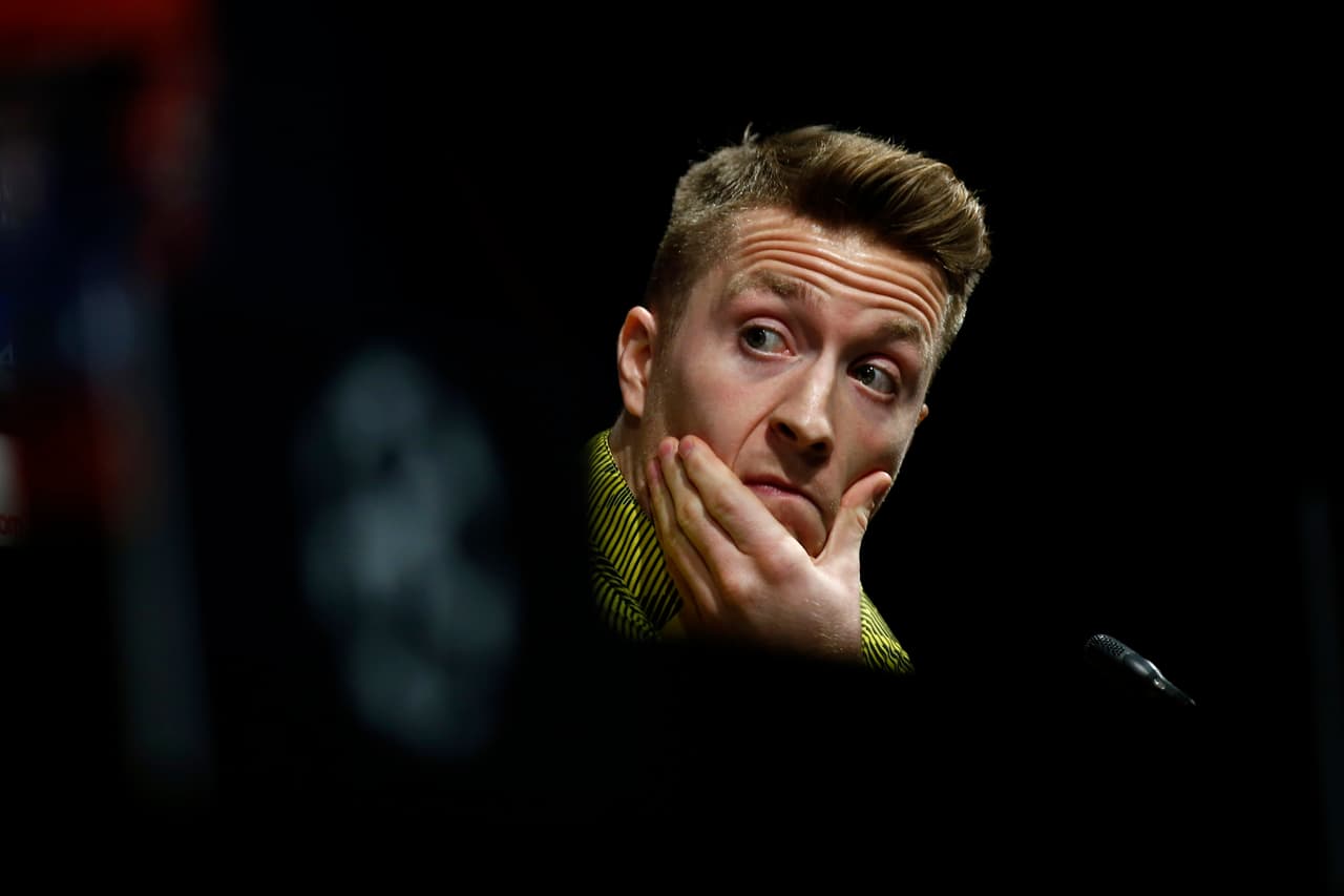 Una lesión muscular, en febrero, dejó a Marco Reus fuera de la eliminatoria ante el PSG en la Champions League.