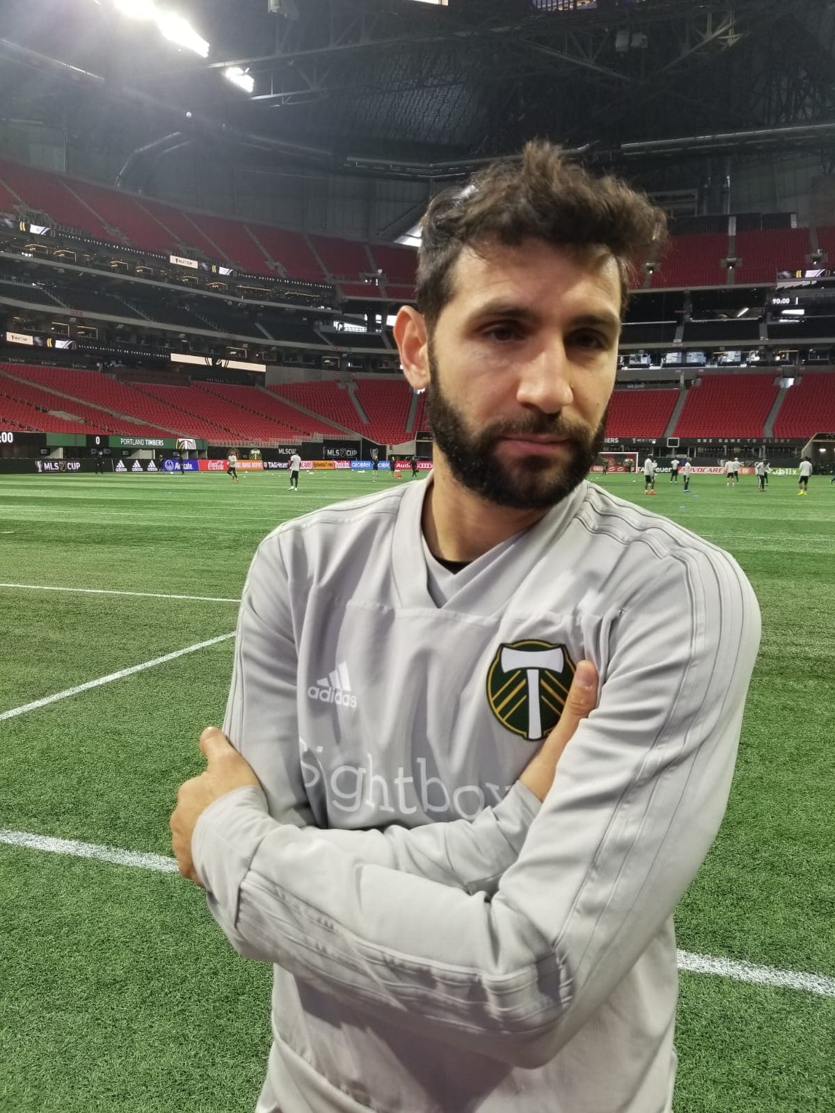 Uno de los principales actores de esta final es el experimentado Diego Valeri, quien dejó un tiempo para hablar con los medios.