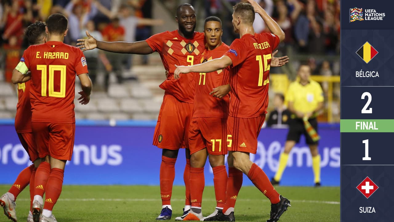 ¡Puro azufre! Bélgica derrota a Suiza con dos golazos inherentes a su juego colectivo