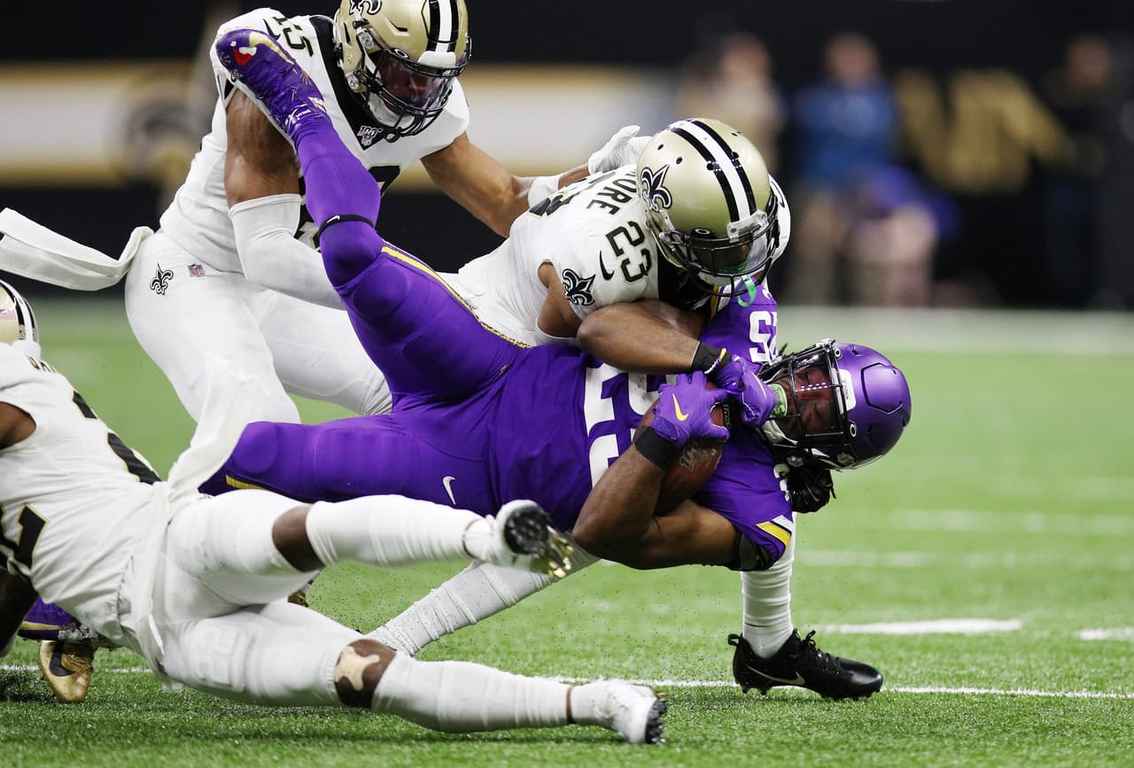 New Orleans Saints
<b>20-26</b> Minnesota Vikings | Minnesota Vikings se enfrentará ante San Francisco 49ers en Ronda Divisional.
