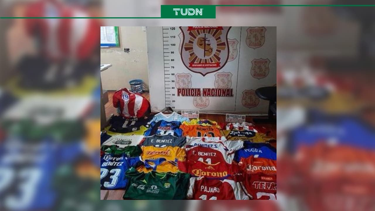 Roban playeras de Messi, Pogba, Ronaldinho y hasta Damián Álvarez