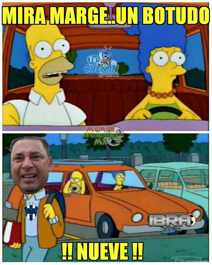 Ahora las burlas fueron con todo contra el arbitraje y la derrota que sufrió el campeón de la Liga MX así como con el gol del 'Gullit' Peña con León.