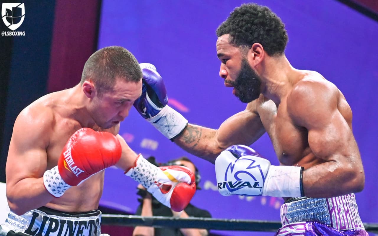 Lamont Peterson y Sergey Lipinets se batieron en el MGM National Harbor para el agrado del público. El poder del ruso fue demasiado para Peterson, quien tocó la lona en el décimo y fue rescatado por su esquina.