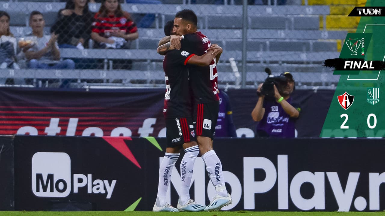 Atlas mantiene cerrada lucha en la Copa MX