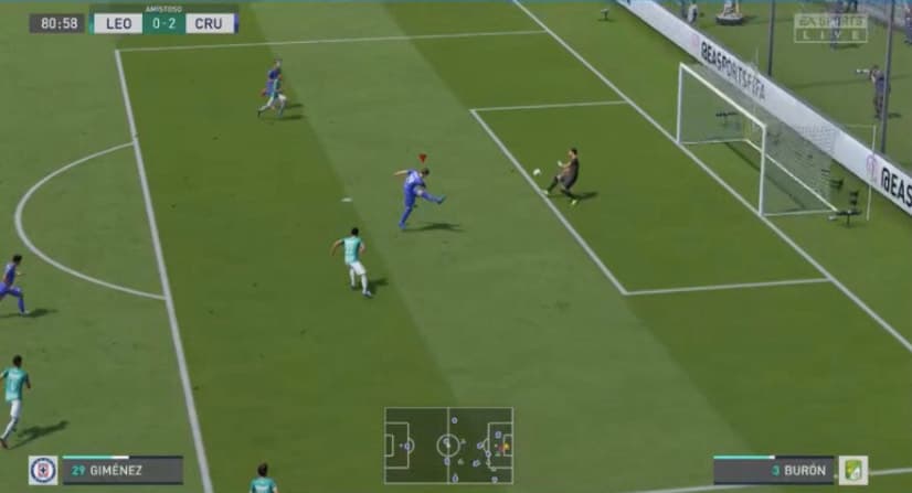 Santiago Giménez demuestra su poderío y derrota al poderoso Nicolás Sosa, que ya acumula dos derrotas consecutivas.