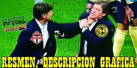 Toronto derrotó 3-1 a América en la ida de la semifinal de Liga de Campeones de Concacaf y eso generó toda clase de burlas a las Águilas en las redes sociales.