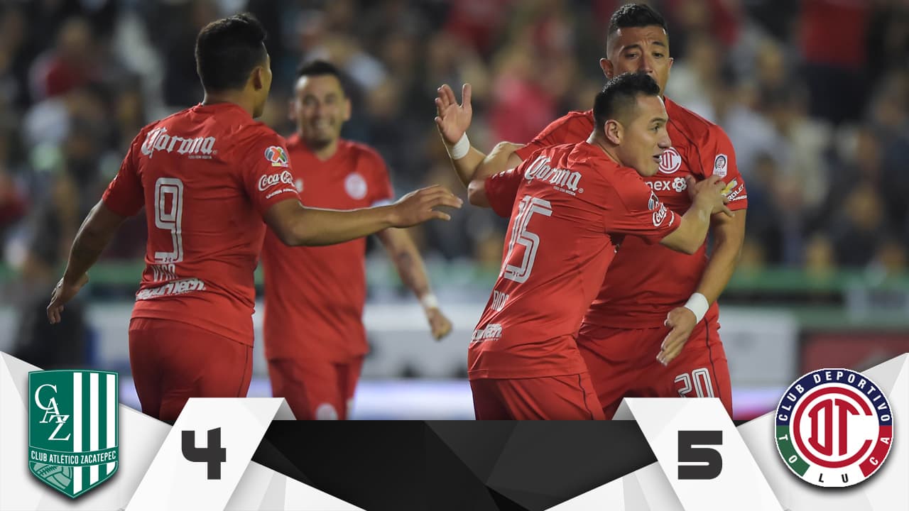 ¡Diablura en Zacatepec! Toluca es el primer finalista de la Copa MX