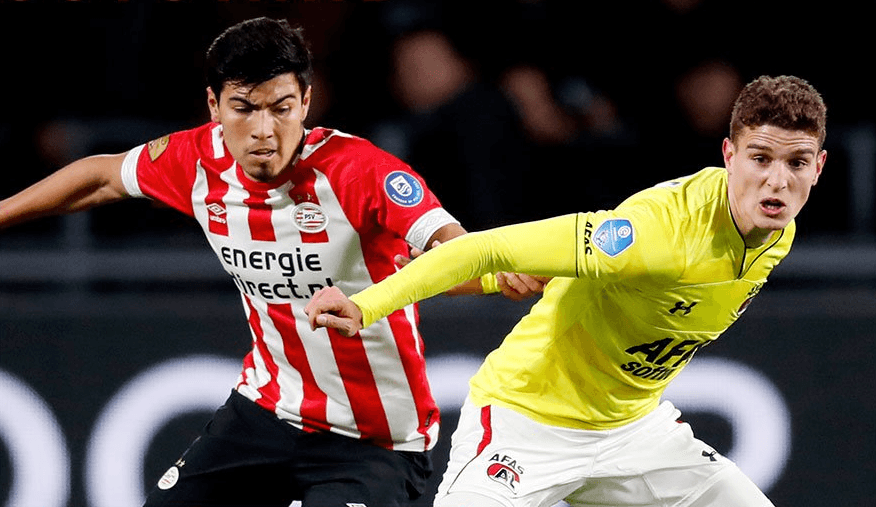Erick Gutiérrez: el Guti fue titular por tercera vez en la temporada en la Eredivisie durante el triunfo del PSV por 3-1 sobre AZ Alkmaar. Jugó 86 minutos.
