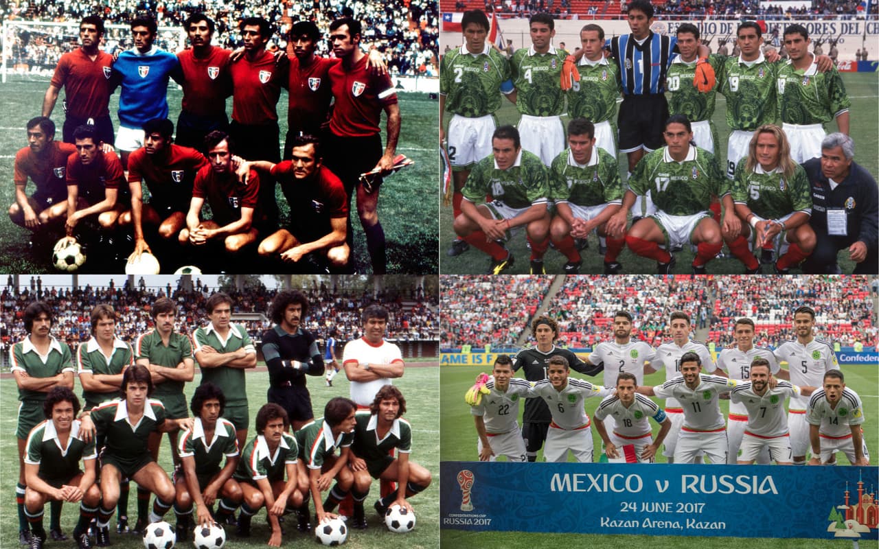 El 'Tri' ha tenido un recorrido largo hasta ser hoy el más grande de Concacaf. Estas son algunas postales de los equipos desde los años 50 hasta este siglo.