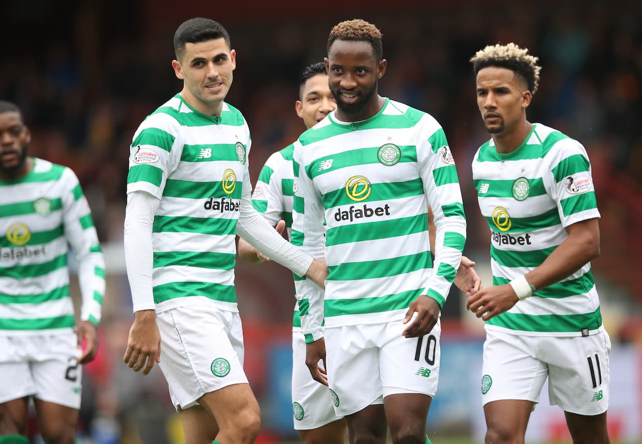 El joven francés Moussa Dembélé, quien juega para el Celtic de Escocia, está siendo seguido por el Marsella.
