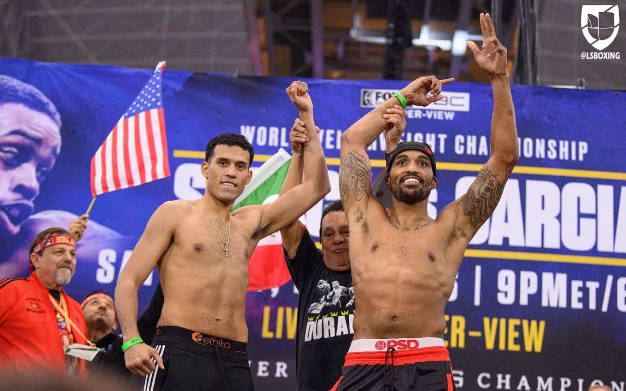 David 'El Bandera Roja' Benavidez vs. J'Leon Love.