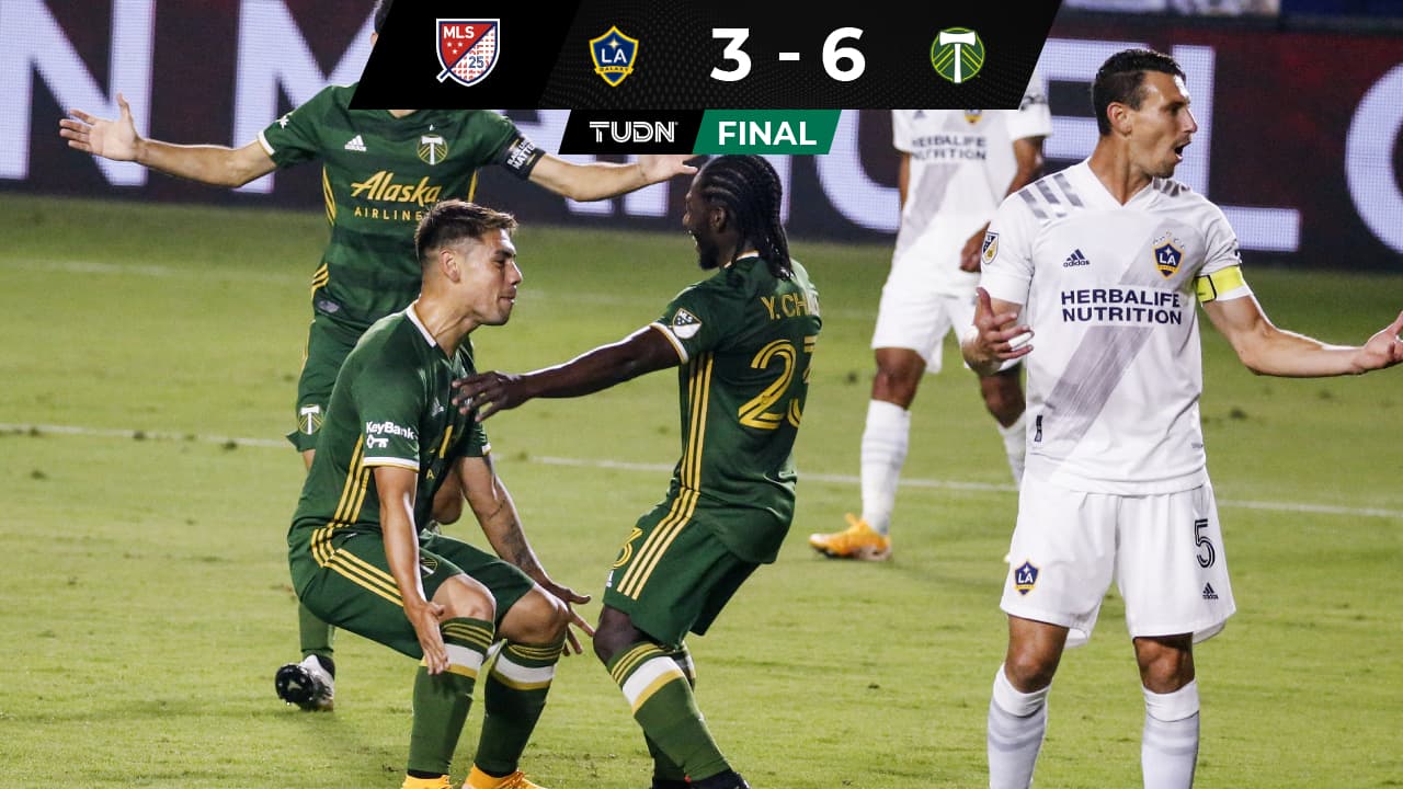 Con o sin Chicharito, el Galaxy no consigue ganar y es goleado por Portland