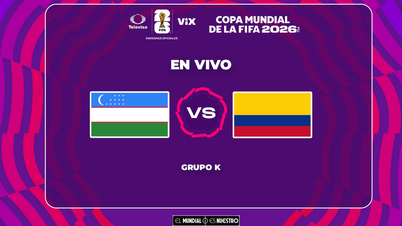 Uzbekistán vs. Colombia EN VIVO hoy partido del Mundial 2026: ¡Goleada cafetalera!