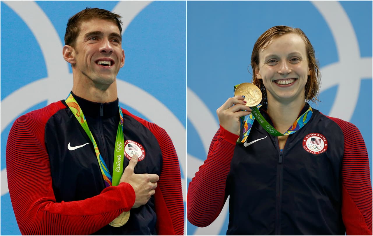 En dos finales trepidantes, Phelps y Ledecky demostraron ser los ‘reyes’ de la natación en Río 2016