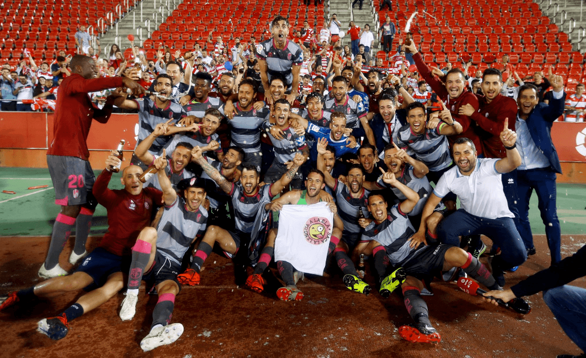 Granada CF vuelve a la Primera División de España.
<br>