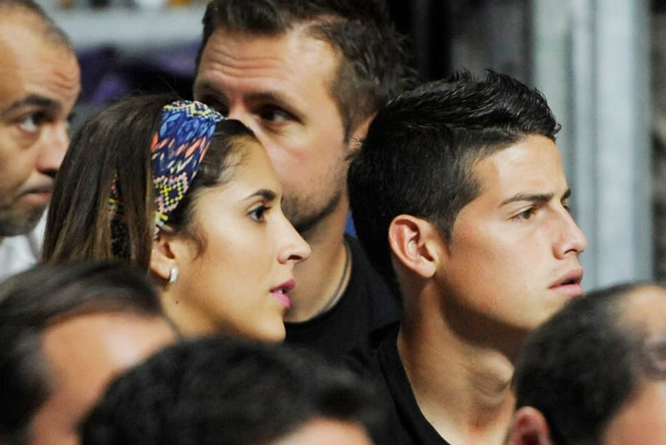 El futbolista colombiano James Rodríguez se separó de su esposa