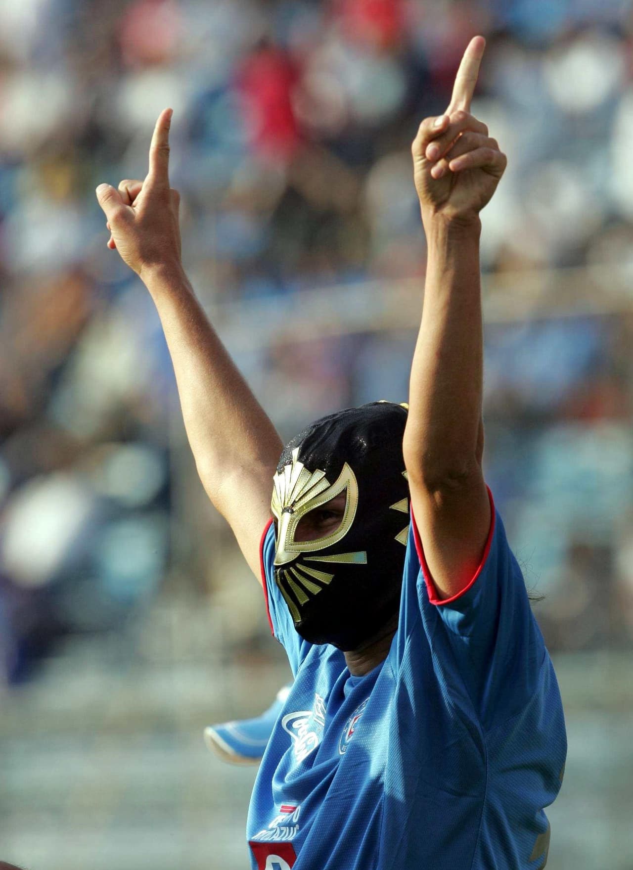 Gabriel ‘el Místico’ Pereyra siempre será recordado por usar máscaras del gran luchador emblemático mexicano, 'el Místico'.