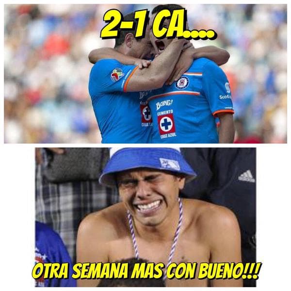 Memes Cruz Azul vs Pumas