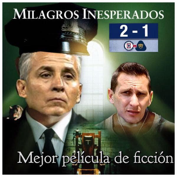 Memes Cruz Azul vs Pumas