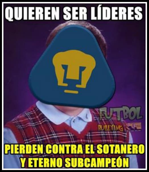 Memes Cruz Azul vs Pumas
