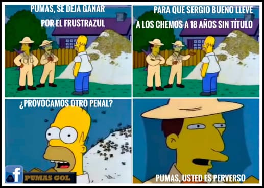 Memes Cruz Azul vs Pumas