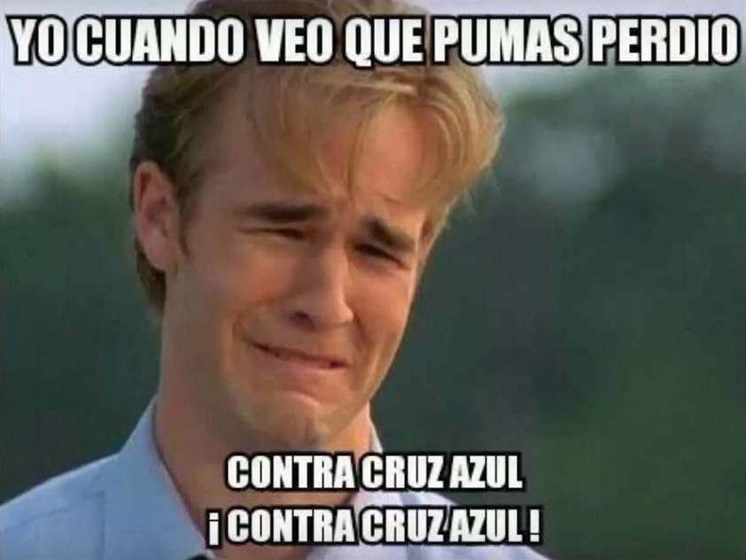 Memes Cruz Azul vs Pumas