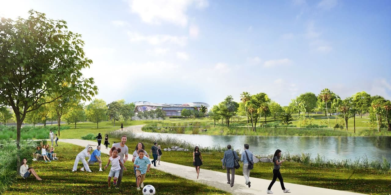 El área verde proveerá un nuevo 'pulmón' a la ciudad de Miami.