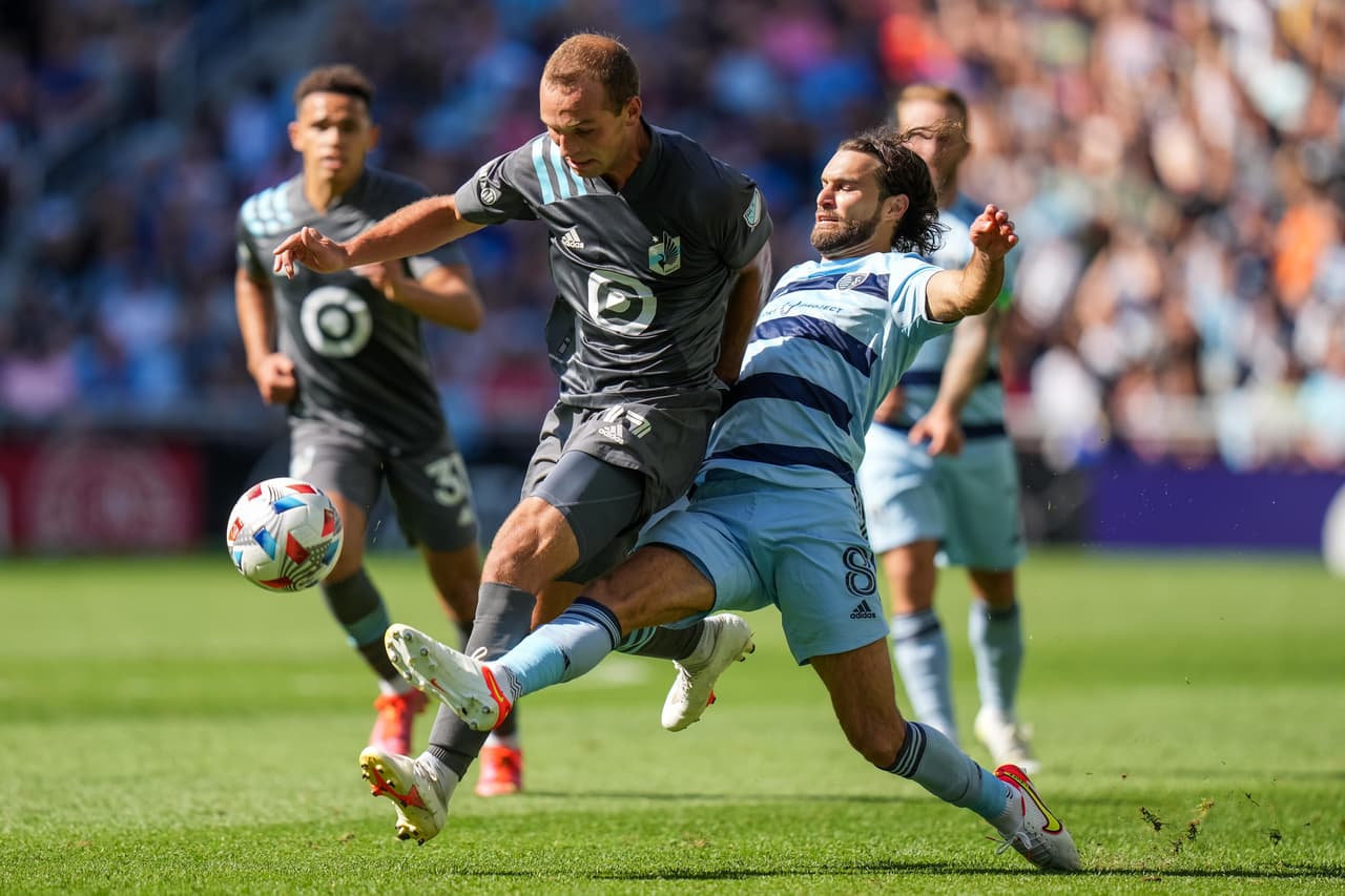 Minnesota United FC y Sporting KC empataron sin goles.
<br>