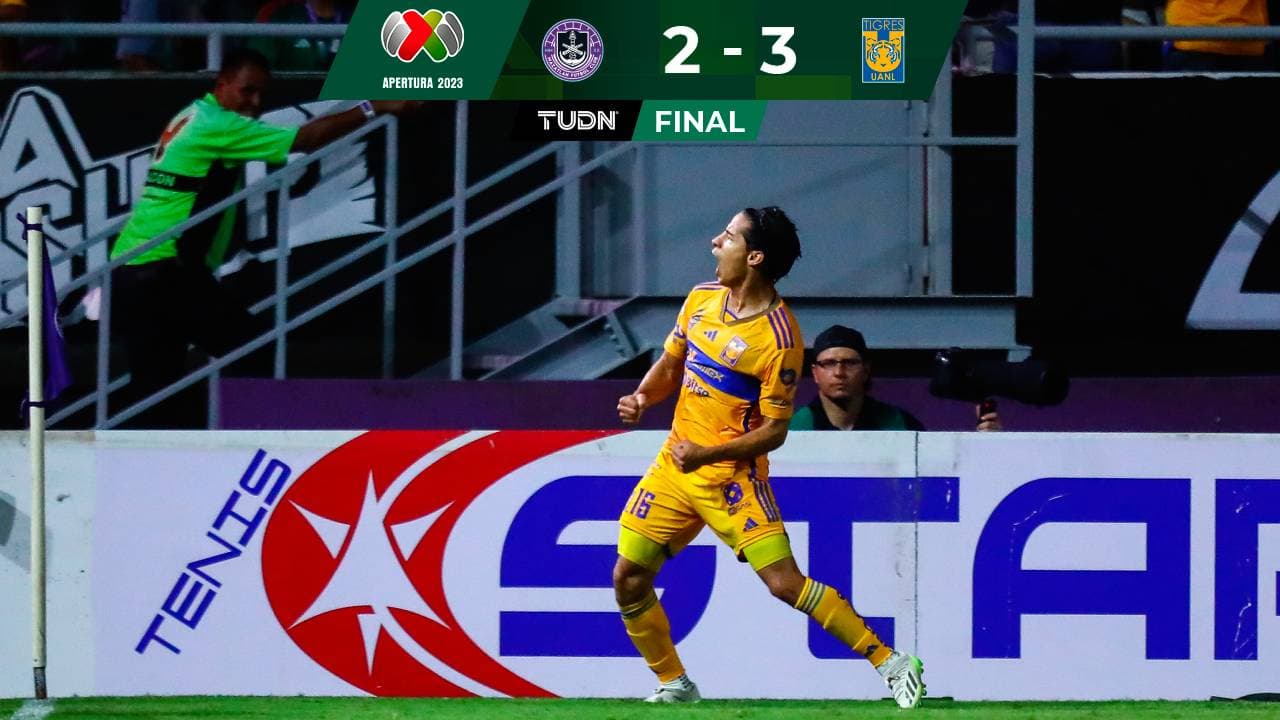 Golazo y asistencia... Lainez comanda remontada de Tigres en Mazatlán