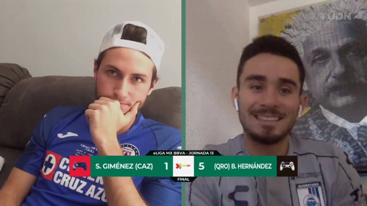 La Máquina volvió a bailar las ‘calmadas’ y cayó 1-5 ante Betsiel Hernández, quien mostró grandes habilidades en la consola.