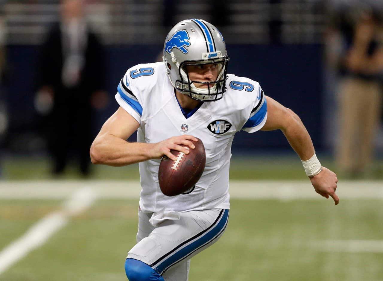 30. Matthew Stafford, QB, Detroit Lions.- 16.3 puntos.
