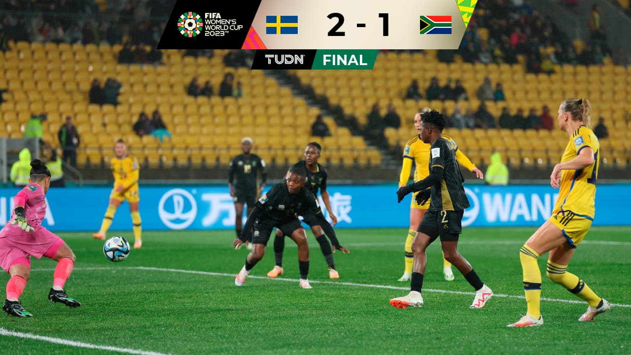Suecia logra la remontada ante Sudáfrica en su debut mundialista