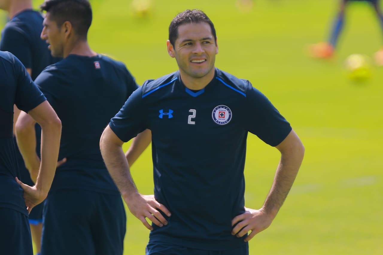Ciudad de México, 5 de junio de 2018. Pablo Aguilar , durante el entrenamiento de pretemporada de la Máquina Celeste del Cruz Azul, previo al torneo Apertura 2018 de la Liga Bancomer MX, celebrado en La Noria. Foto: Imago7/Eloisa Sánchez