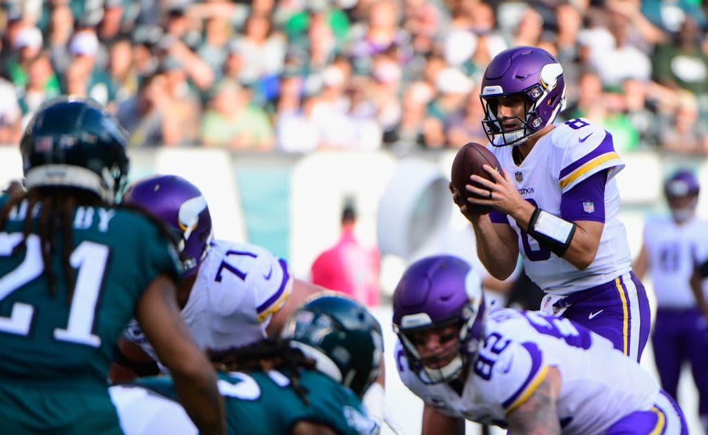 Los Vikings (2-2-1) obtuvieron una excelente actuación de Cousins, quien completó 30 de 37 pases para 301 yardas, para evitar quedarse atrás en la NFC Norte.