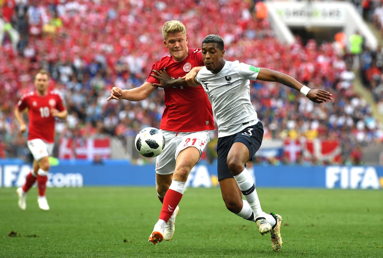 9. Presnel Kimpembe (PSG / Francia) - su valor en el mercado es de 34.9 millones de dólares, aumentó 25.6 (275%)