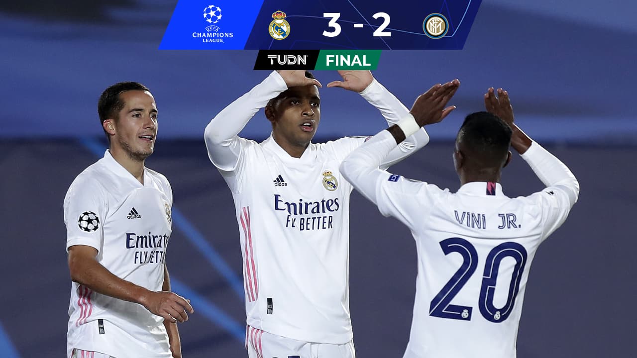 Real Madrid vence al Inter de Milán con goles de Benzema, Ramos y Rodrygo