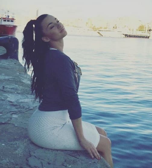 La espectacular irlandesa, Kasia Halela, es gran fanática del Barcelona y su futbolista preferido es el argentino Lionel Messi.