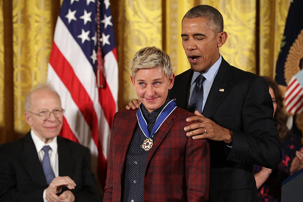 La importancia de la Medalla Presidencial de Ellen DeGeneres y el emocionante discurso de Obama