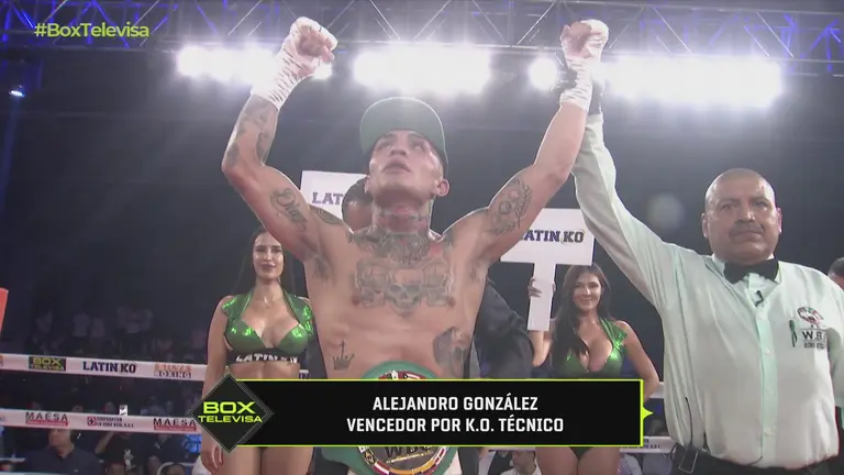 Box Televisa: 'Conejo' González knocks out 'Red Boy' with a devastating ...
