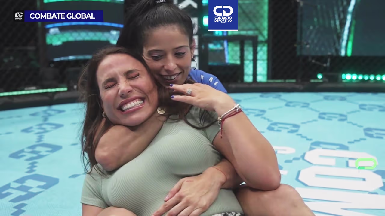 ¡Sumisiones mortales! Mariel Celimen da clases a Lindsay Casinelli ...