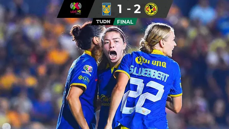 L’América Femenil bat les Tigres et remporte son record d’invincibilité en Liga MX Femenil |  TUDN Liga MX Féminine
