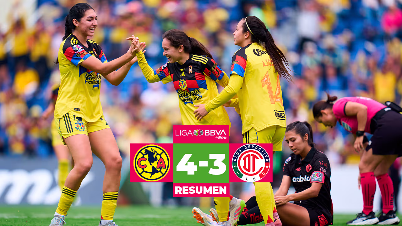 América vence a Toluca y regresa a la Final de la Liga MX Femenil ...