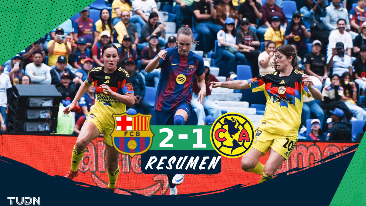 Resumen | Barcelona vence al América y suma segundo triunfo en gira por ...